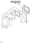 Diagram for 02 - Oven Door Parts