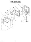 Diagram for 02 - Oven Door Parts