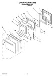 Diagram for 02 - Oven Door Parts