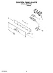 Diagram for 04 - Control Panel Parts