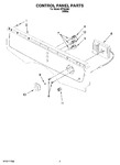 Diagram for 02 - Control Panel Parts