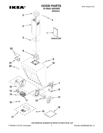 Diagram for IH5303WS0