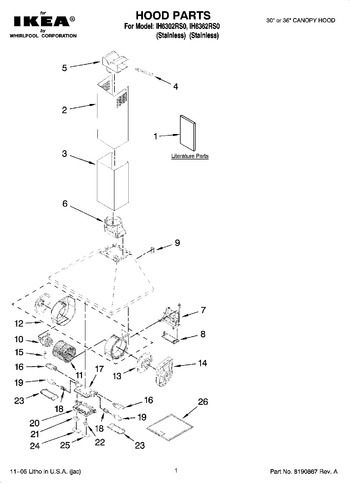 Diagram for IH6302RS0