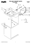 Diagram for 01 - Top And Cabinet Parts