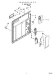 Diagram for 02 - Inner Door Parts