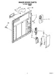 Diagram for 02 - Inner Door Parts