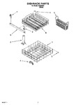 Diagram for 06 - Dishrack Parts