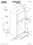 Diagram for 01 - Cabinet Parts