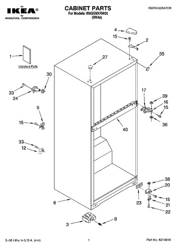 Diagram for IR8GSMXRW00