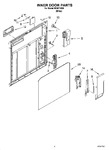 Diagram for 02 - Inner Door Parts