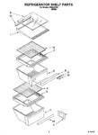 Diagram for 03 - Refrigerator Shelf Parts