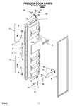 Diagram for 07 - Freezer Door Parts