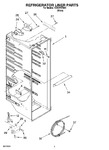 Diagram for 02 - Refrigerator Liner Parts