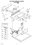 Diagram for 02 - Top And Console Parts