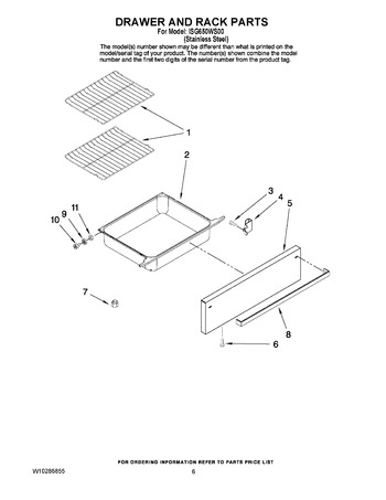 Diagram for ISG650WS00