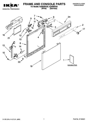 Diagram for IUD6000SS0