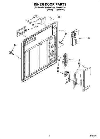 Diagram for IUD6000SS0