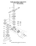 Diagram for 04 - Pump And Spray Arm Parts