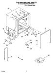 Diagram for 07 - Tub And Frame Parts