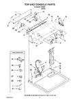 Diagram for 02 - Top And Console Parts