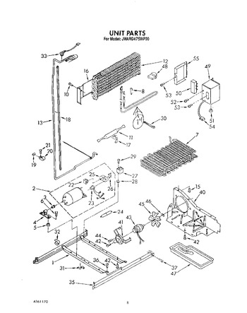 Diagram for JWARG475WP00