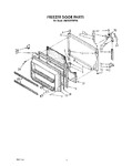 Diagram for 08 - Freezer Door