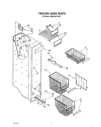 Diagram for JWARG481PW01