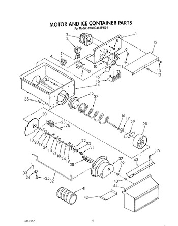 Diagram for JWARG481PW01