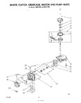 Diagram for 09 - Brake, Clutch, Gearcase, Motor And Pump