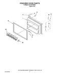 Diagram for 03 - Freezer Door Parts