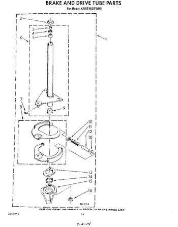 Diagram for KAWE460WAL0