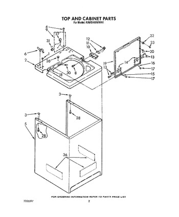 Diagram for KAWE460WWH1