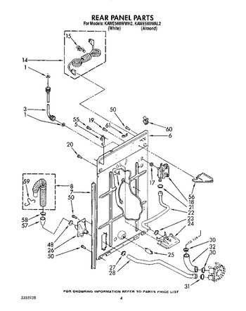 Diagram for KAWE560WWH2