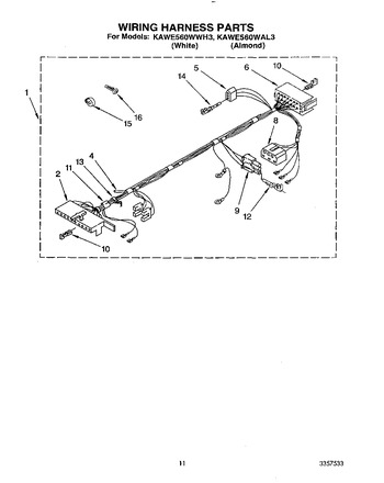 Diagram for KAWE560WAL3