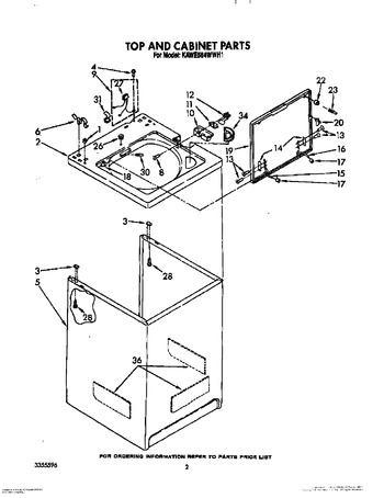 Diagram for KAWE564WAL1