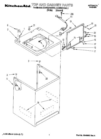 Diagram for KAWE570BWH1