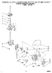 Diagram for 04 - Brake, Clutch, Gearcase, Motor And Pump