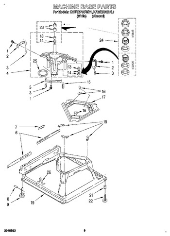 Diagram for KAWE570BWH1