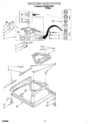 Diagram for KAWE577BWH1