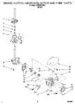 Diagram for 05 - Brake, Clutch, Gearcase, Motor & Pump