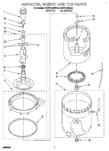 Diagram for KAWE742BAL0