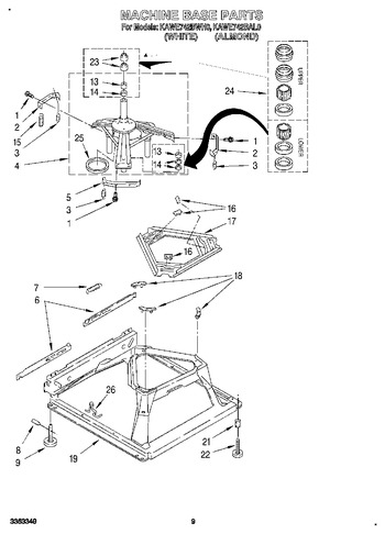 Diagram for KAWE742BAL0