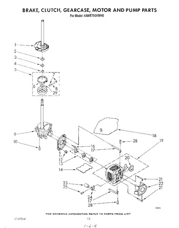 Diagram for KAWE750VAL0