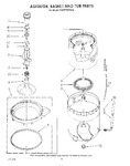 Diagram for 05 - Agitator, Basket And Tub