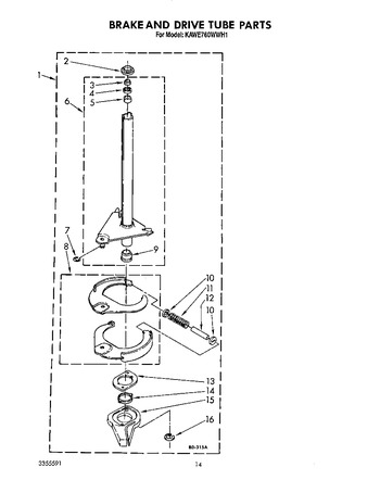 Diagram for KAWE760WWH1