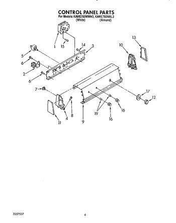 Diagram for KAWE760WAL3