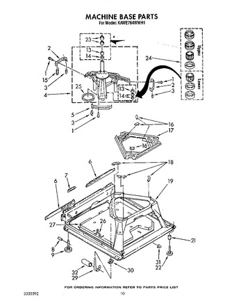 Diagram for KAWE764WWH1