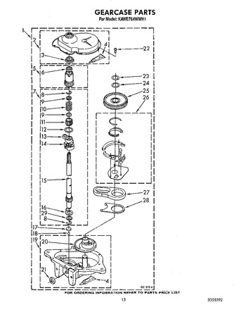 Diagram for KAWE764WWH1