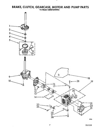 Diagram for KAWE764WWH2