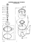 Diagram for 06 - Agitator, Basket And Tub